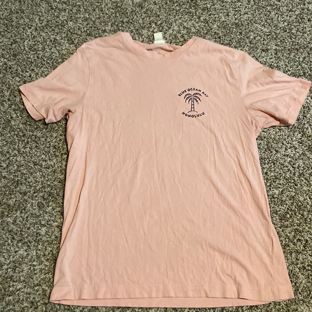 H & M Pink Graphic Tee | Size L